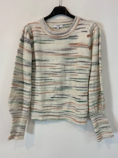 SESSÚN. Green corduroy trousers. Size 36