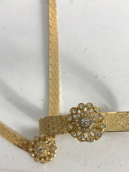 OTRAS. Conjunto collar y pulsera dorado TU