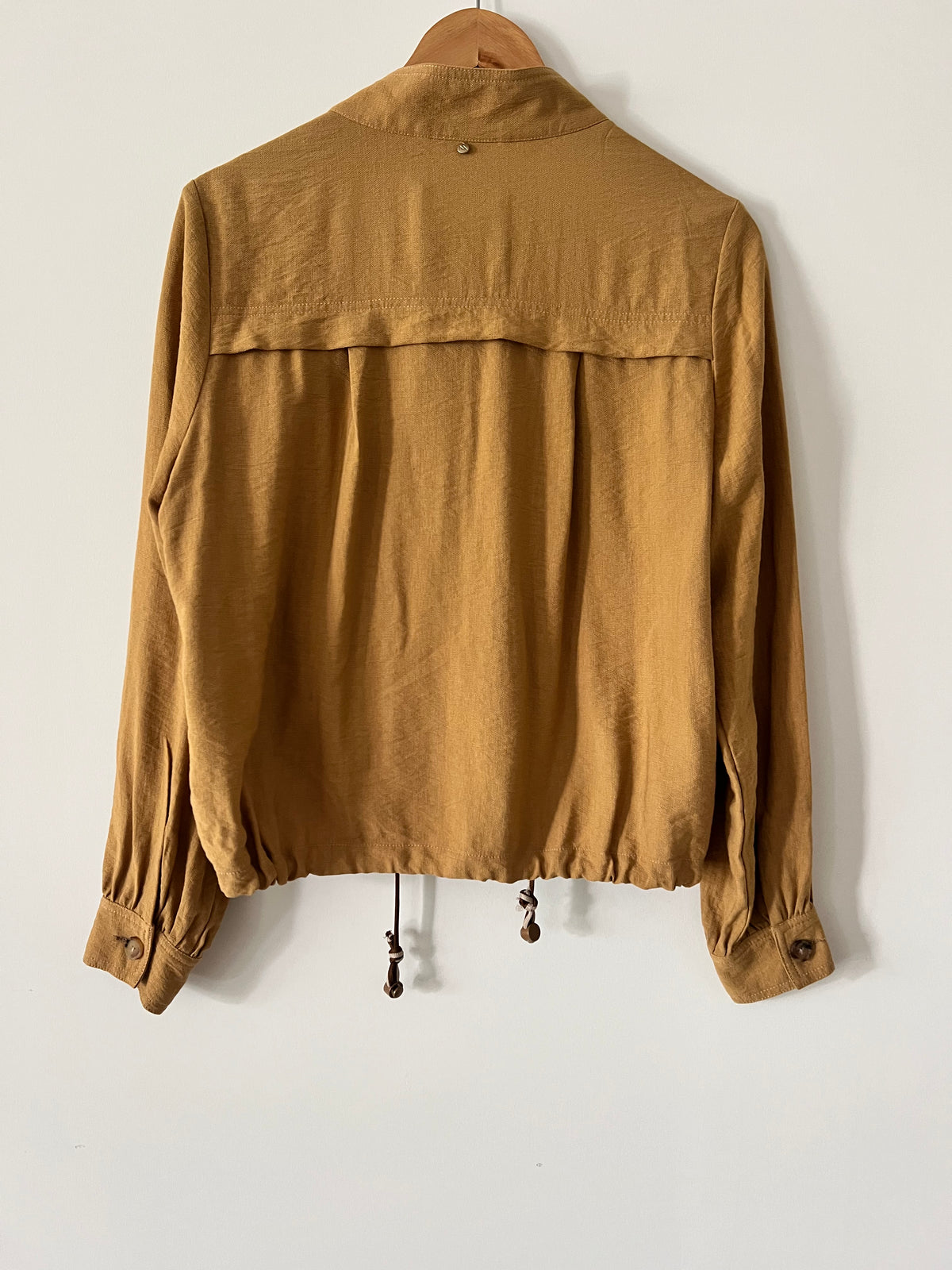 ZARA. Long brown dress TM