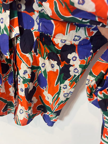 THE LABEL EDITION. Camisa estampada lazada. T S