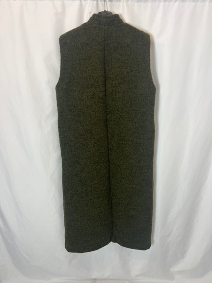 ZARA. Green wool vest. Size XS
