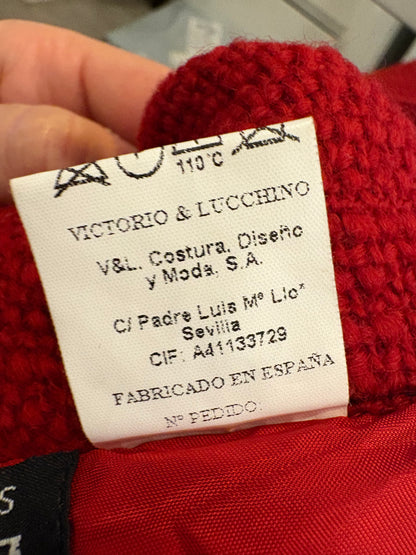 VICTORIO&amp;LUCCHINO. Red blazer S.42 (36)