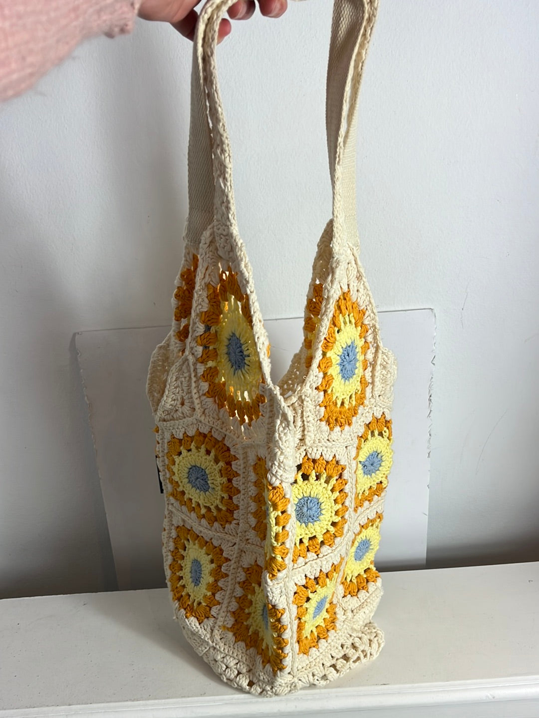 PULL&BEAR . Bolso crochet  mediano