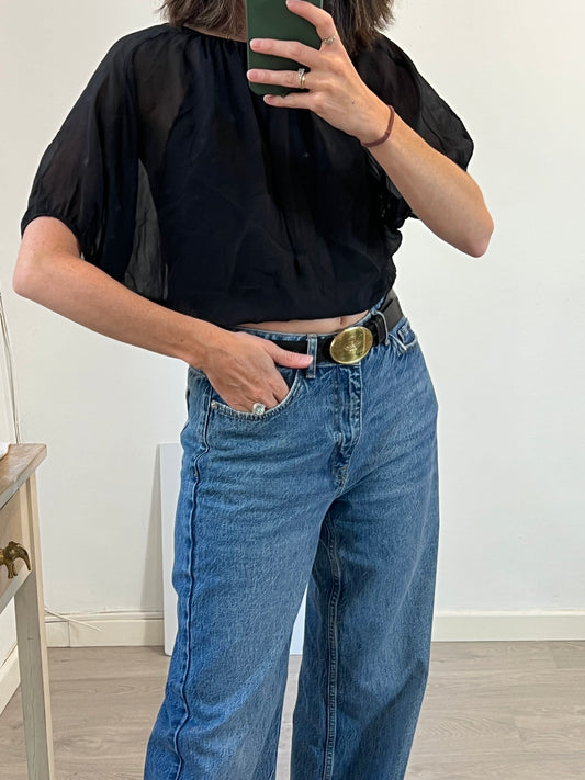 OTRA.S Black fluid top TU(XS)