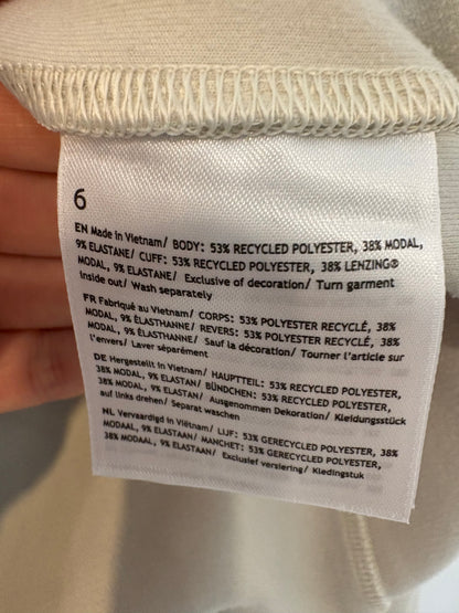 ZARA. Black stretch knit top. TL