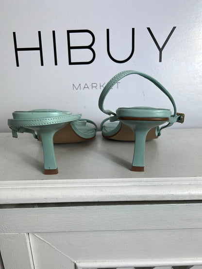 LOVERS + FRIENDS. Aqua blue sandal size 37