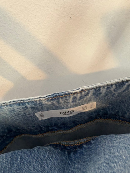 MANGO. Peto denim recto. T S