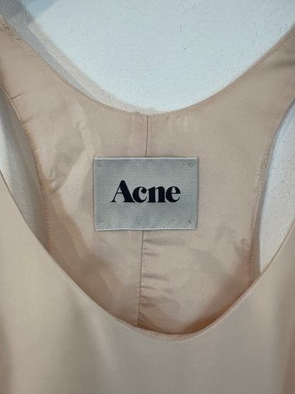 ACNE STUDIO. Vestido corto satinado