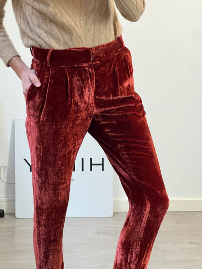 MASSCOB. Pantalón terciopelo pinzas
