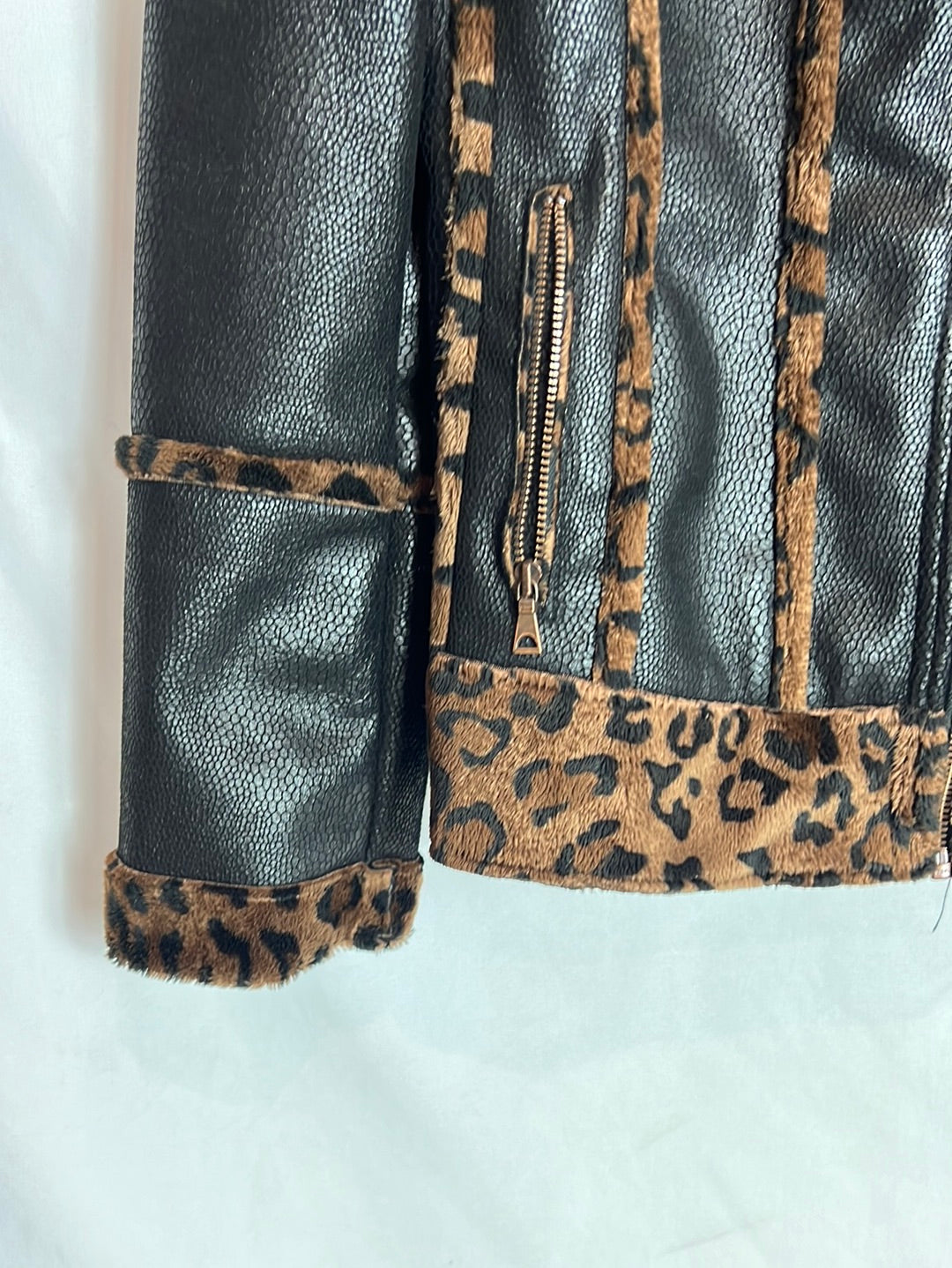 MERRY HAT. Chaqueta doble textura vintage. T 44(M/L)