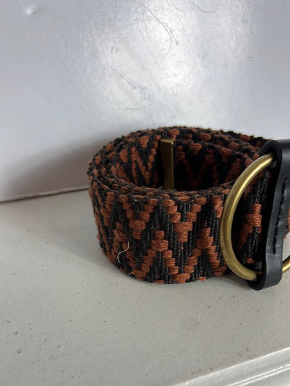 OTRAS. Cinturón bicolor zig zag.  T S/M