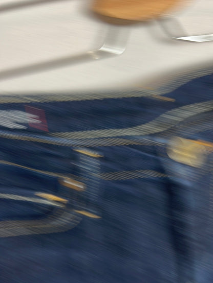 TRUE RELIGION. Denim pitillo azul oscuro. T 27 (36)