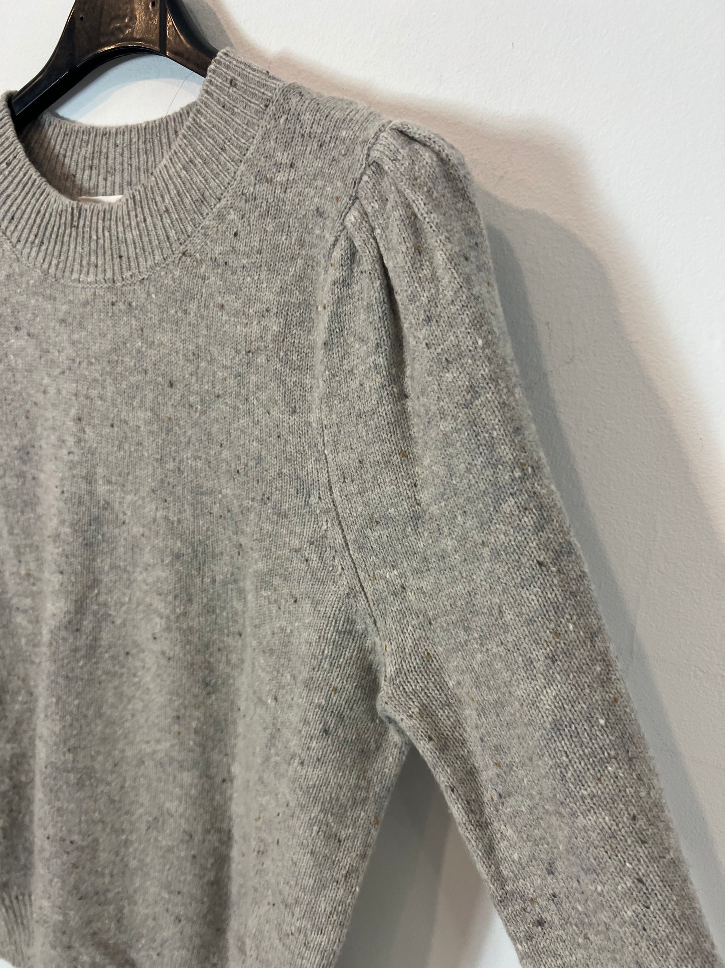 BIMBA Y LOLA. Heathered grey wool sweater. TS