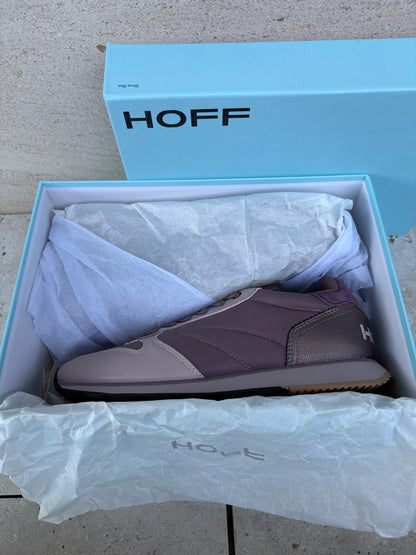 HOFF. Zapatillas texturas tonos malva. T 38