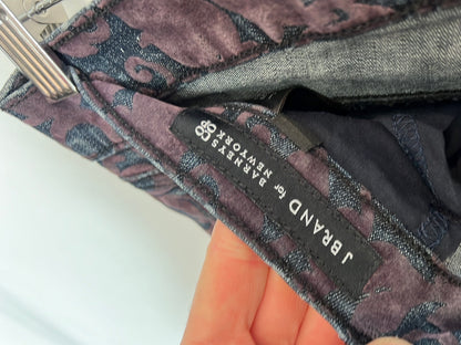 J BRAND. Skinny double-textured denim. Size 27(36)