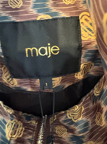 Chubasquero / parka larga estampada capucha