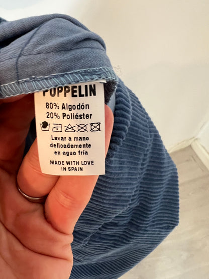 POPPELIN. Total look chaleco y pantalón pana T.m/l