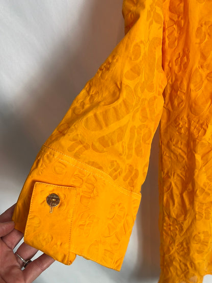 NANUSHKA. Blusa textura estilo vintage. T M/L