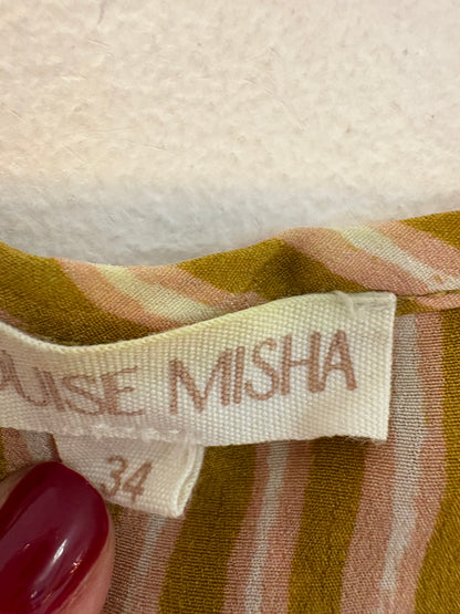 LOUISE MISHA. Blusa fluida detalle hombros