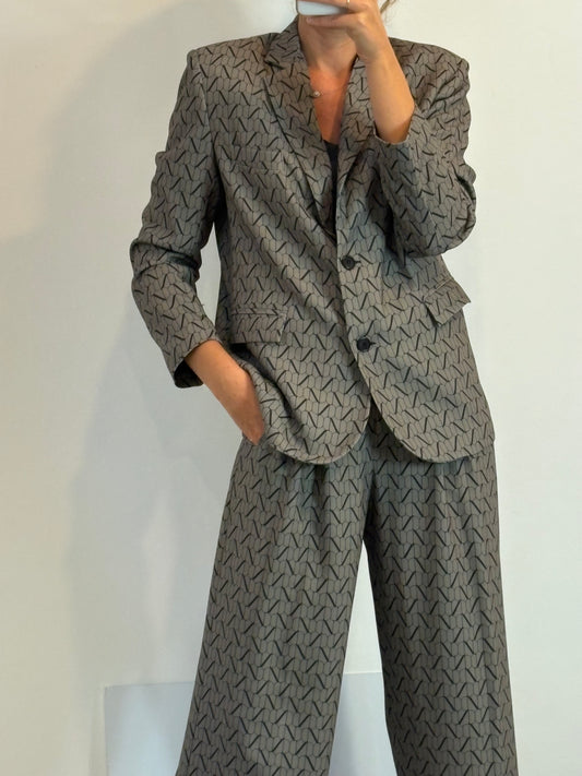 NERATTA. Conjunto verde estampado