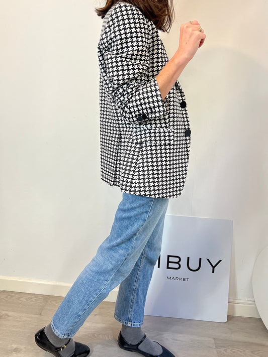 DSQUARED2. Blazer estampada