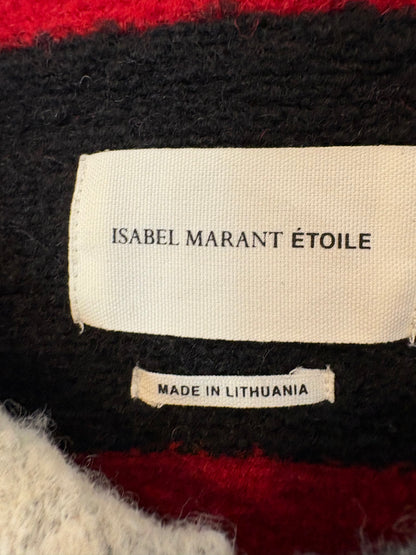ISABEL MARANT ÉTOILE. Chaqueta tricolor lana