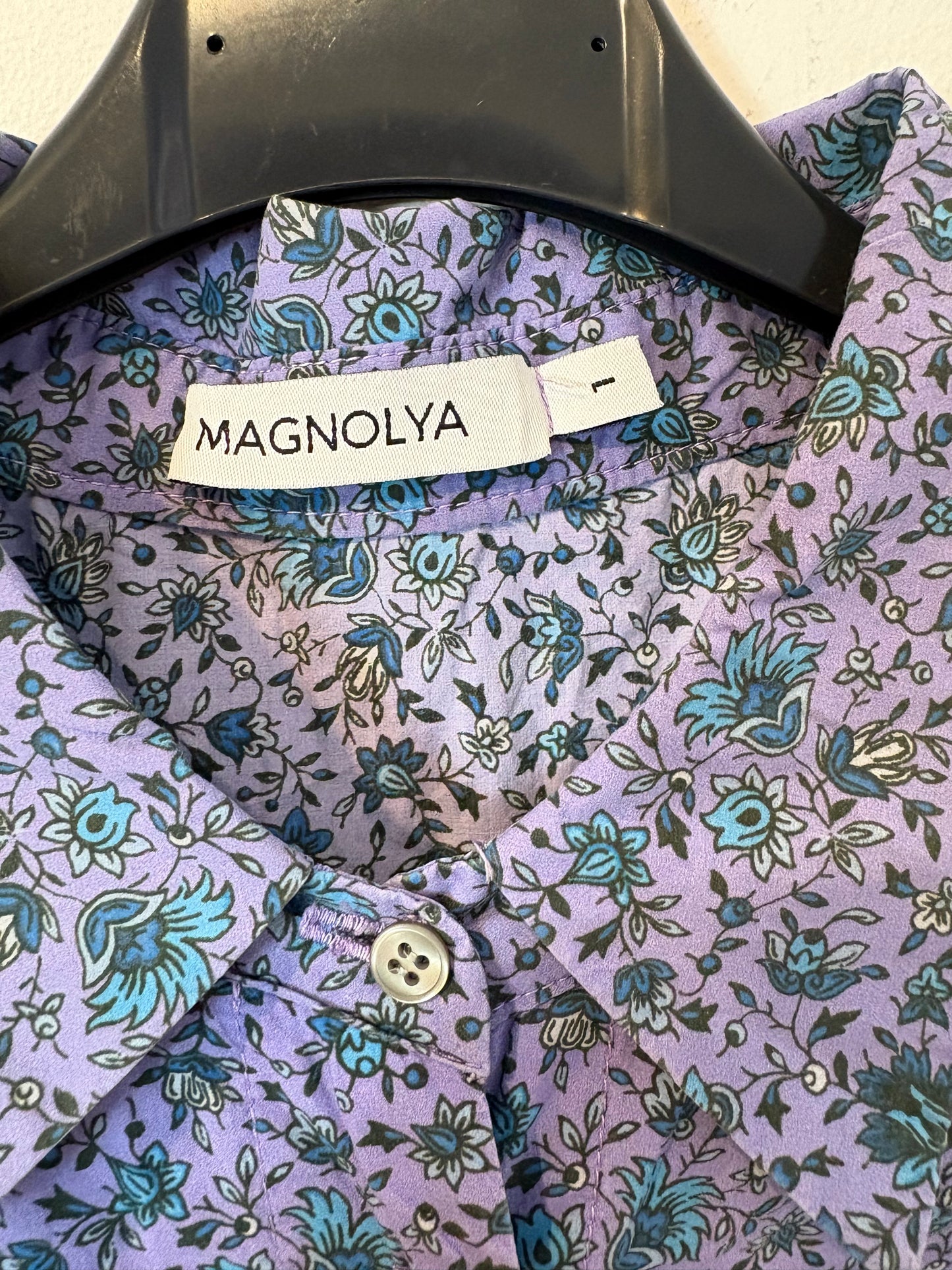 MAGNOLYA. Mono largo ligero flores mini