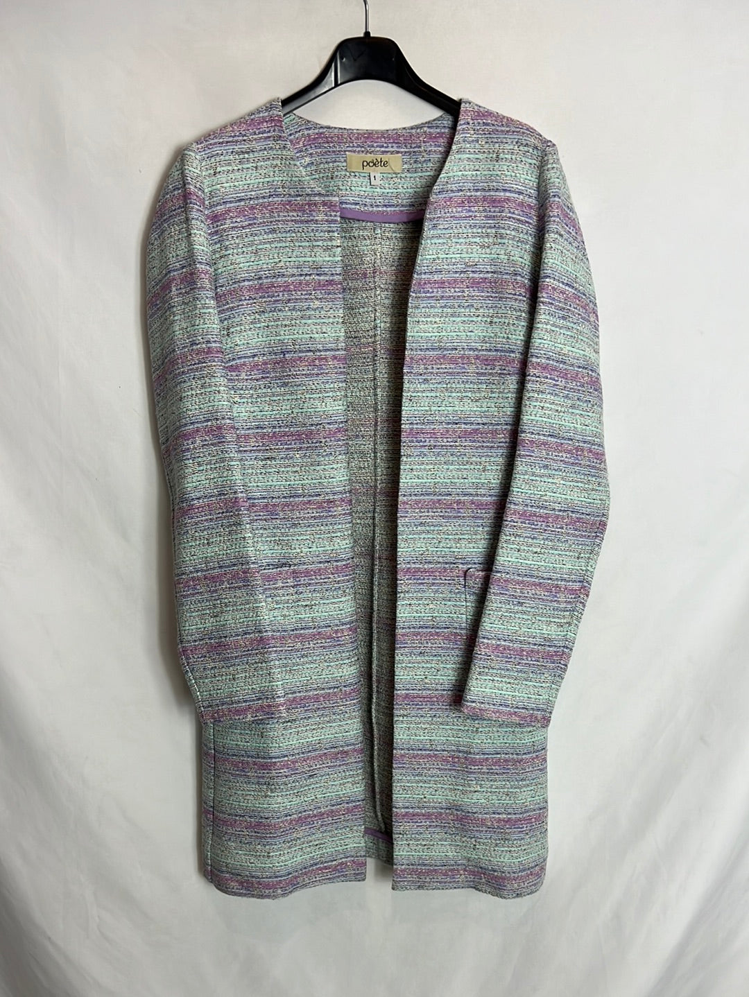 POET. Fine colorful texture coat. T 1(S)