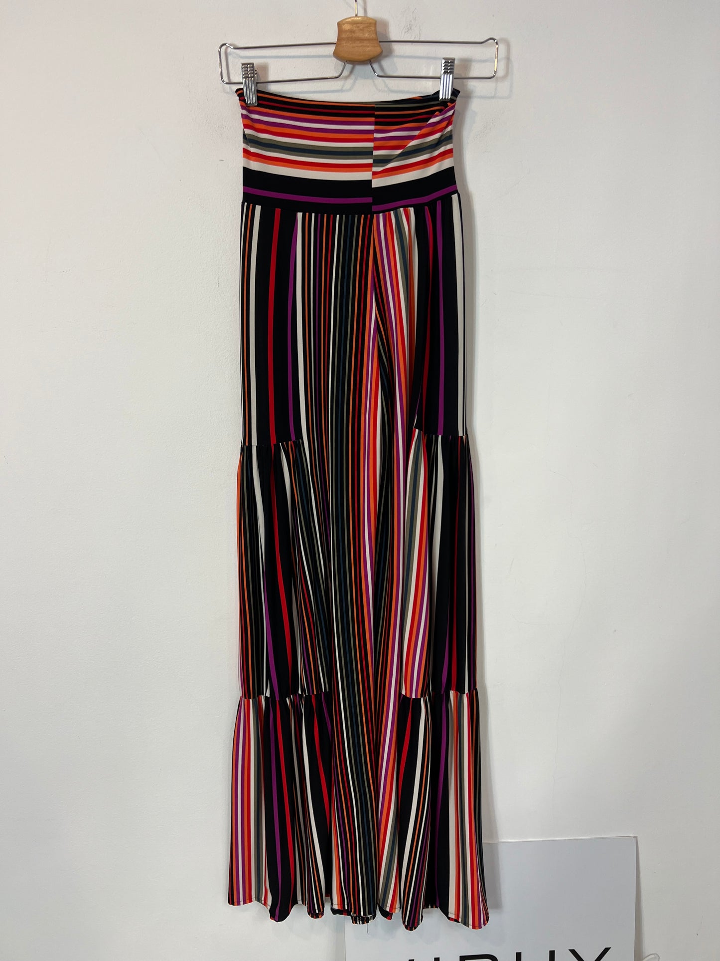 SIEMPREHAYALGO. Pantalones fluidos rayas. T M