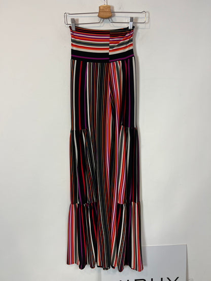 SIEMPREHAYALGO. Pantalones fluidos rayas. T M