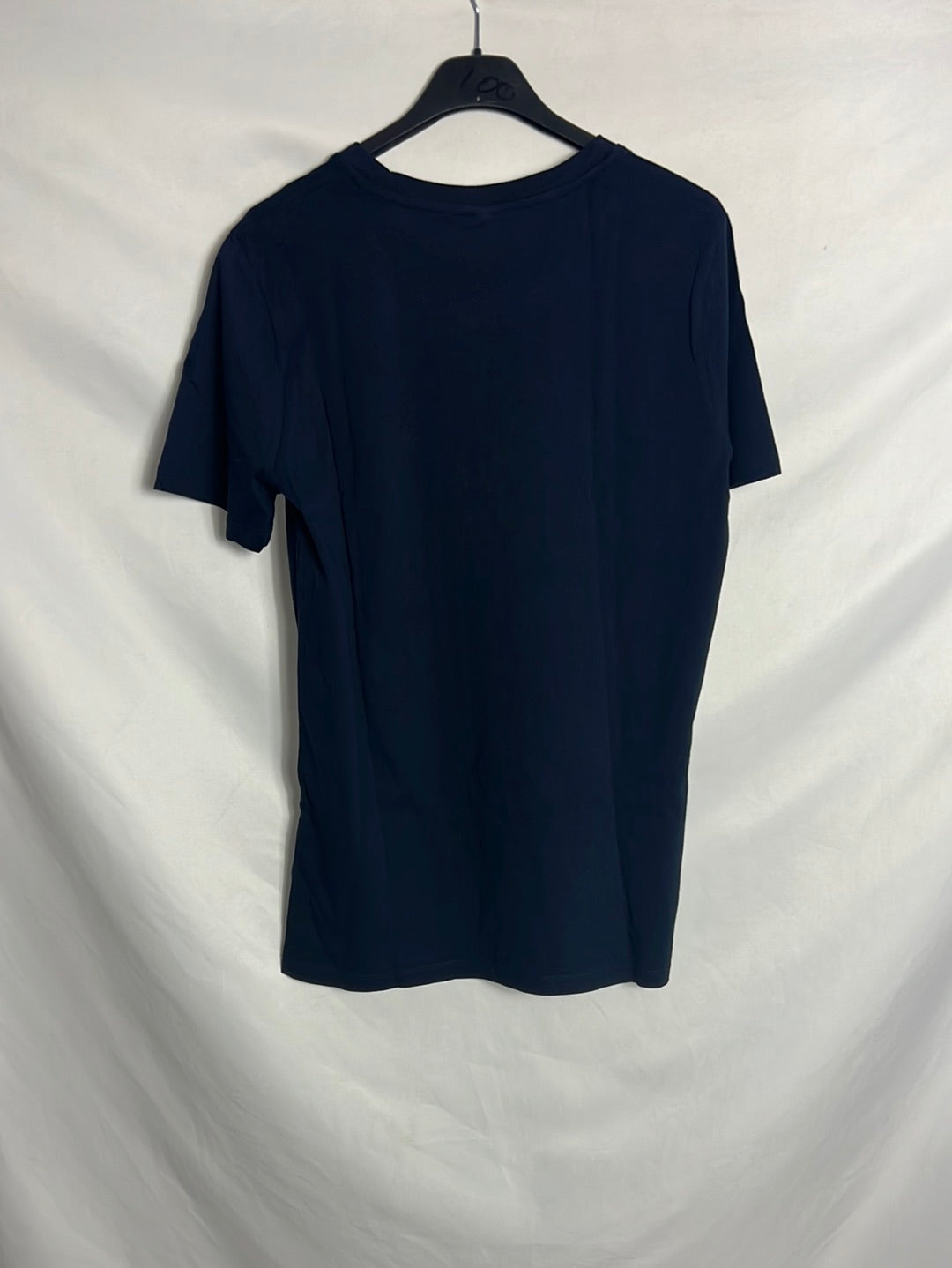 WITUKA. Camiseta algodón azul búho. T S