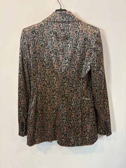 ZARA. Black stretch knit top. TL