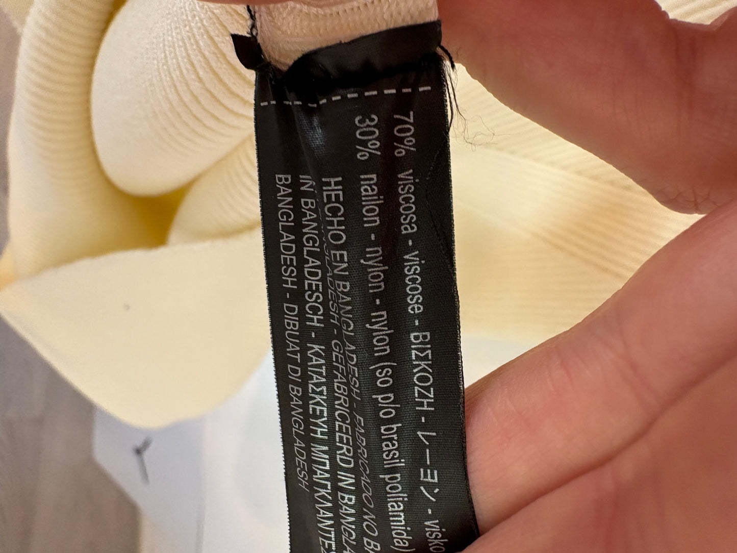 ZARA. Ribbed midi dress. TM