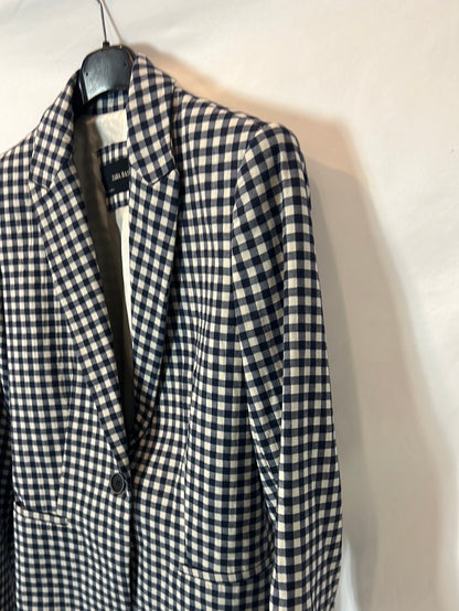 ZARA. Total look cuadros vichí T.s