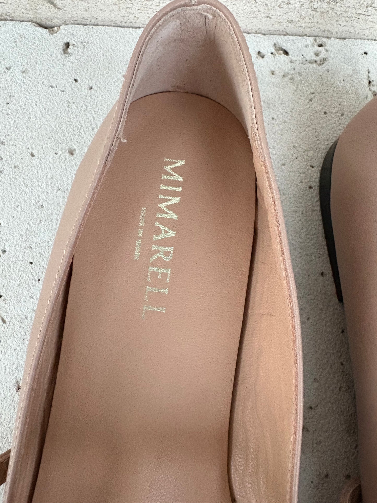 MIMARELL. Bailarinas bicolor hebilla. T 40