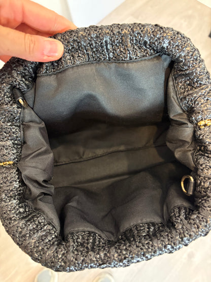 LATOUCHE. Bolso topo piel doble asa