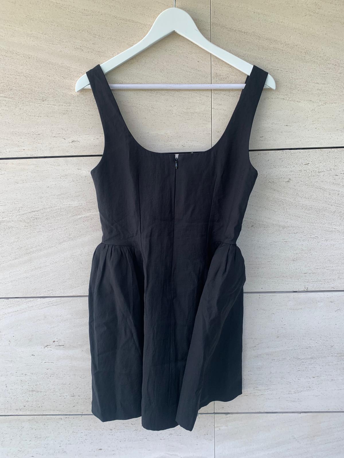 ZARA. Mustard textured back top. TS