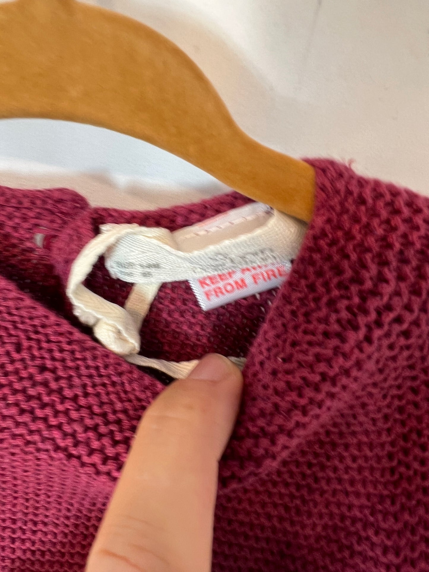 ZARA HOME. Vestido doble textura  flores. T 1-6 meses