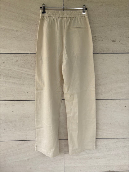 ZARA. Pantalón fluido mezcla