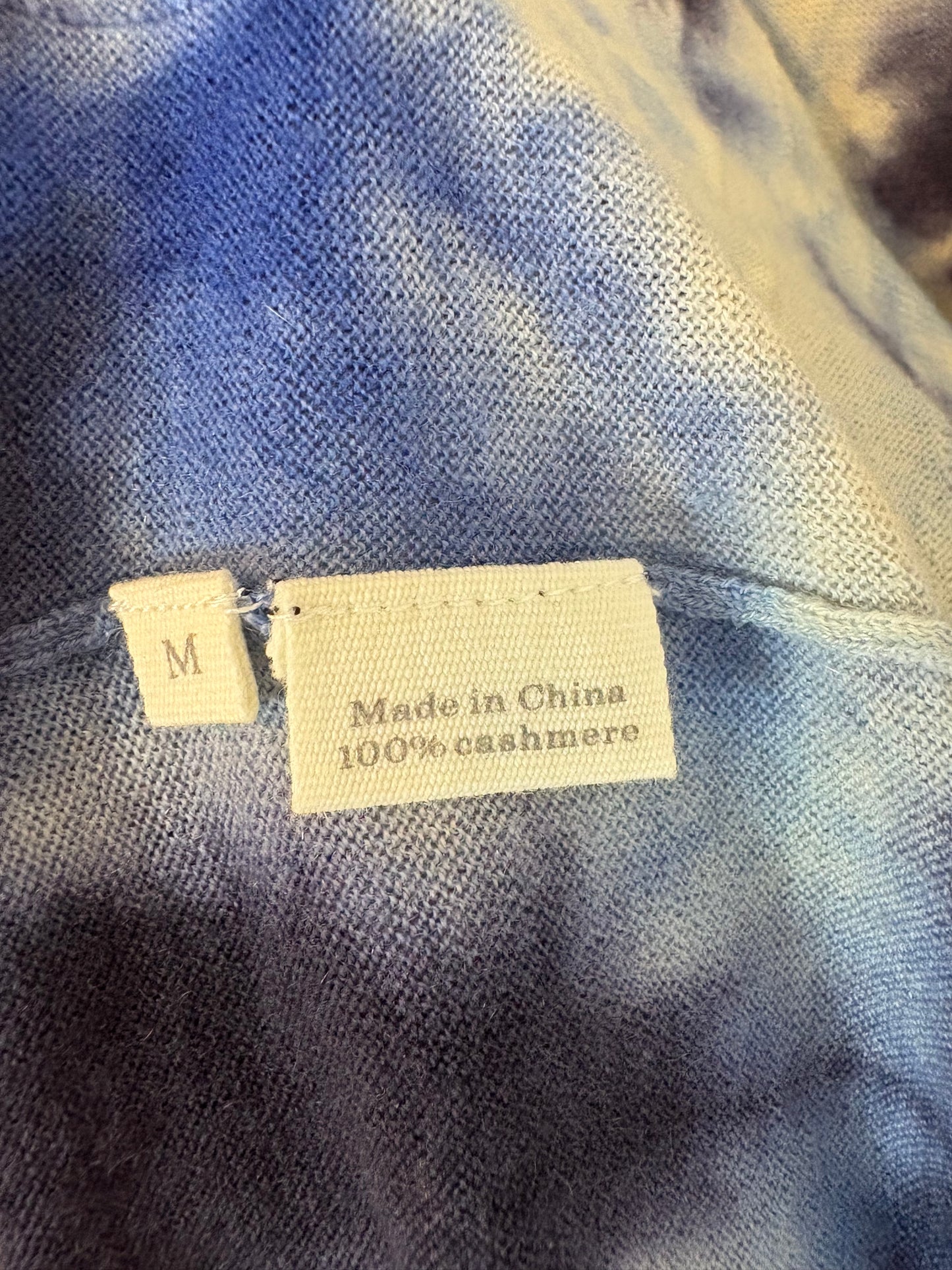 CRUMPET. Top cashmere tie dye. T M