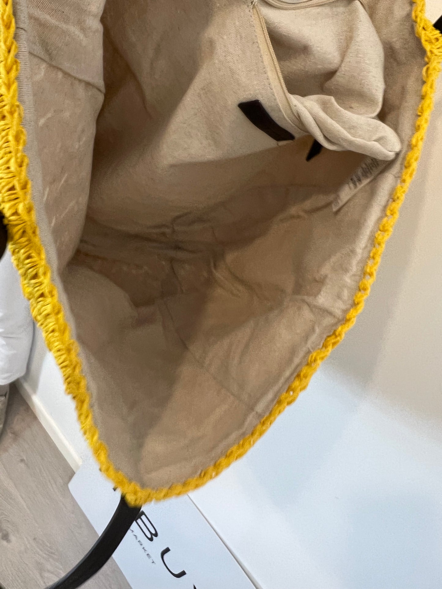 PURIFICACION GARCIA. Bolso grande doble textura