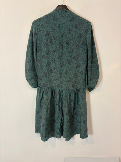 ZARA. Mustard printed skirt T.xs