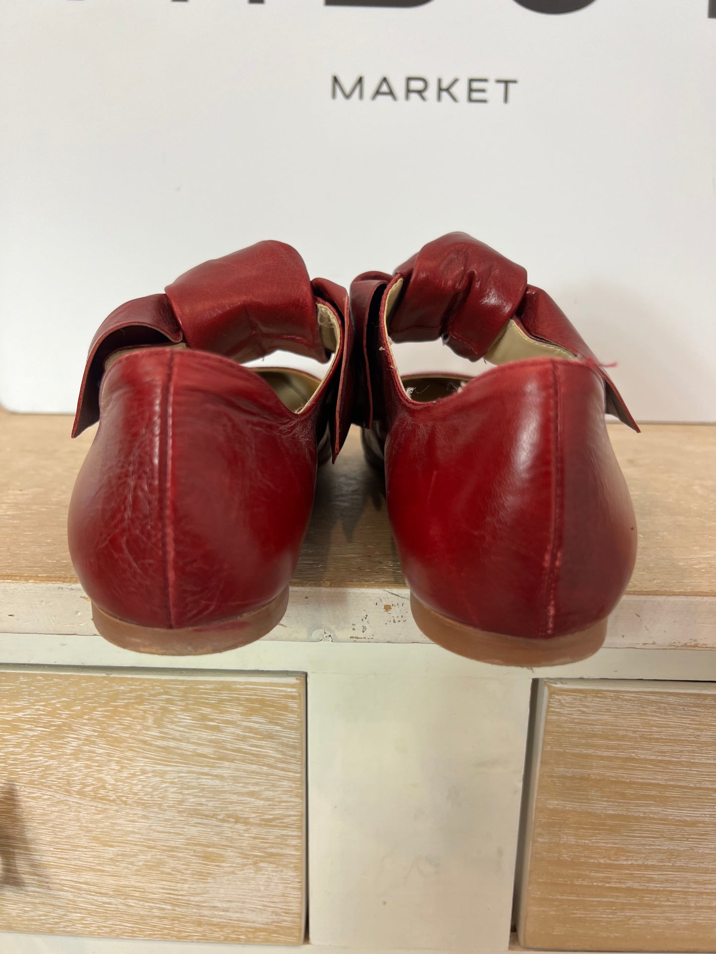 ZARA. Bailarina bureos lazada T.39