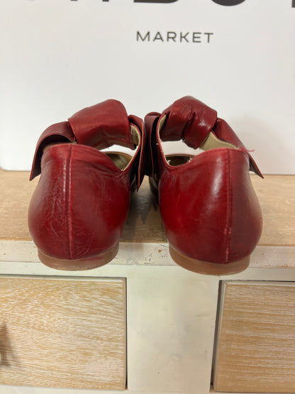 ZARA. Bailarina bureos lazada T.39