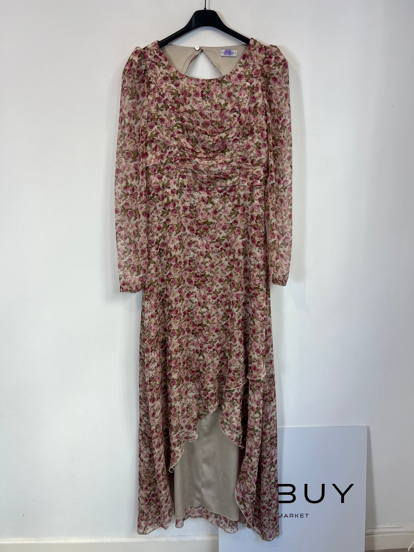 MATELIER. Vestido largo estampado flores. T S
