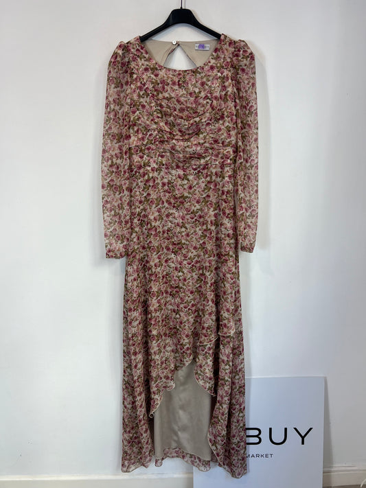 MATELIER. Vestido largo estampado flores. T S