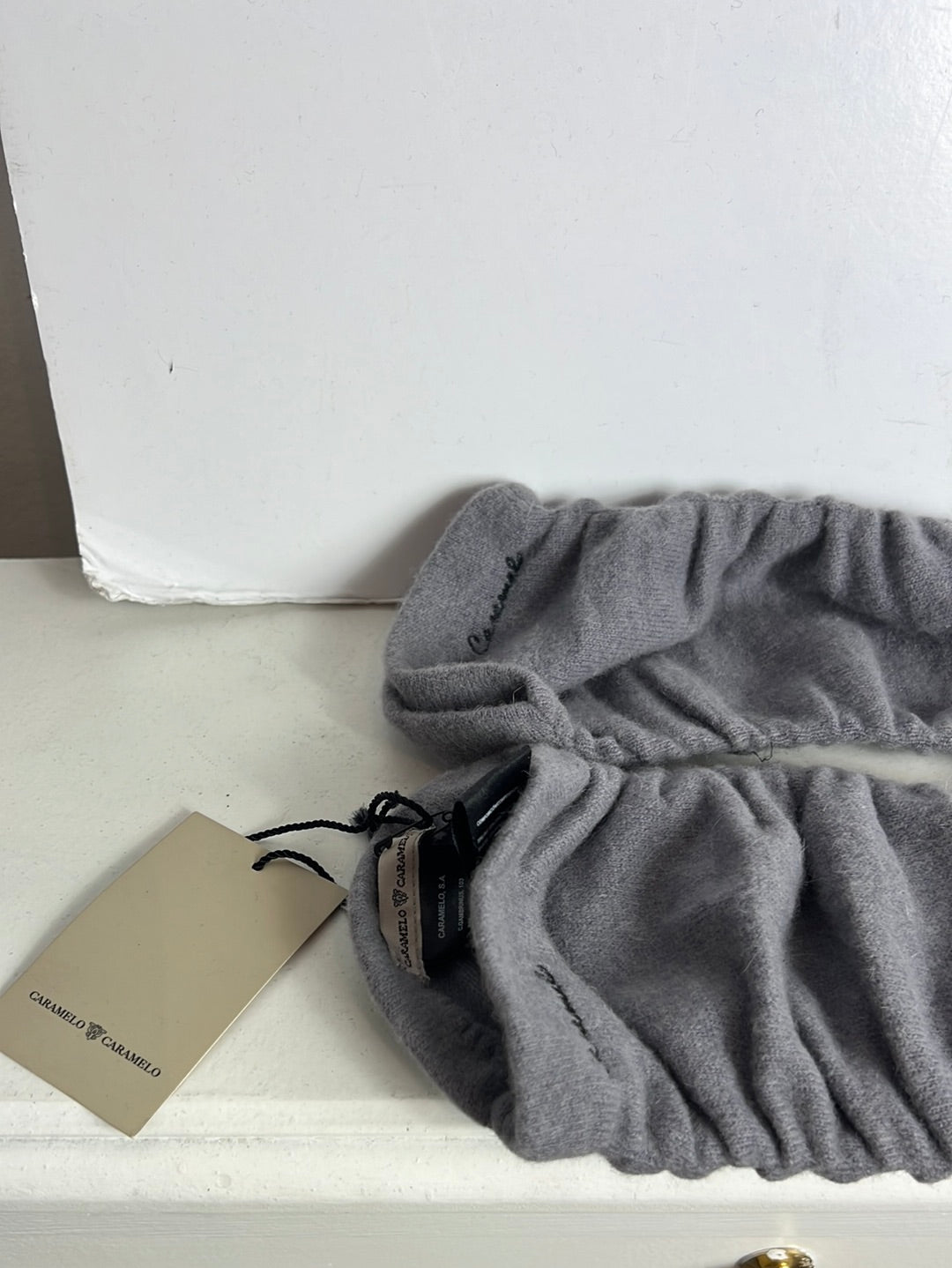 CARAMELO. Guantes largos Lana. T U