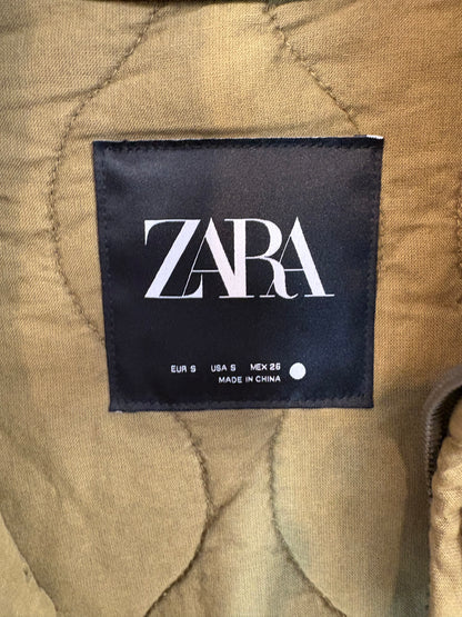 ZARA. Coral beaded jacket. TS