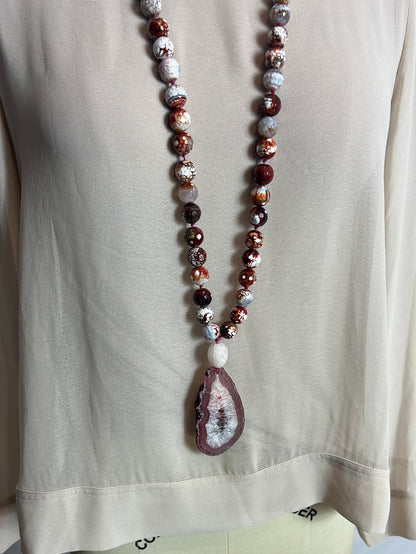 OTRAS. Collar piedras colores