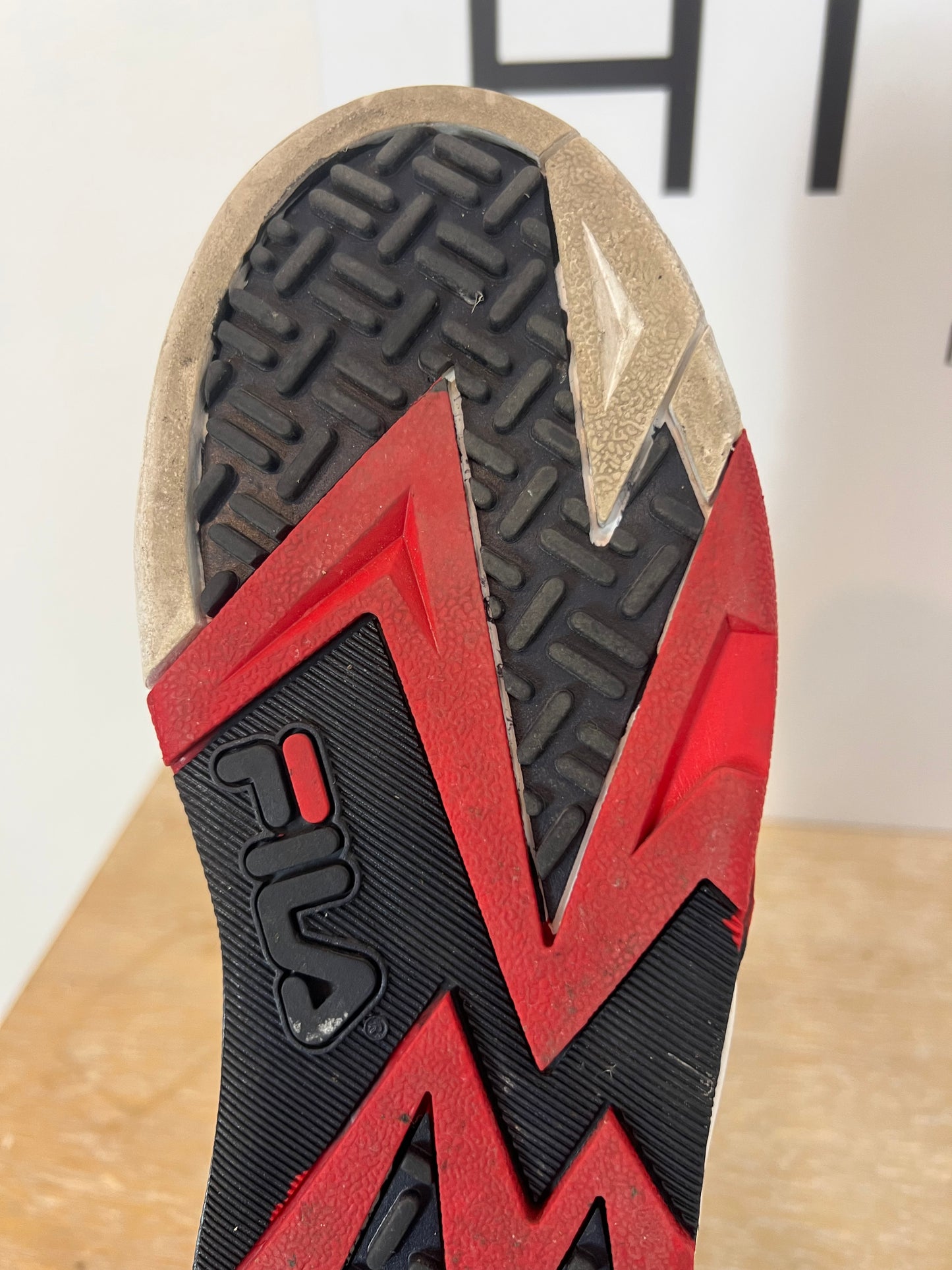 FILA. Zapatillas blancas bota T.38